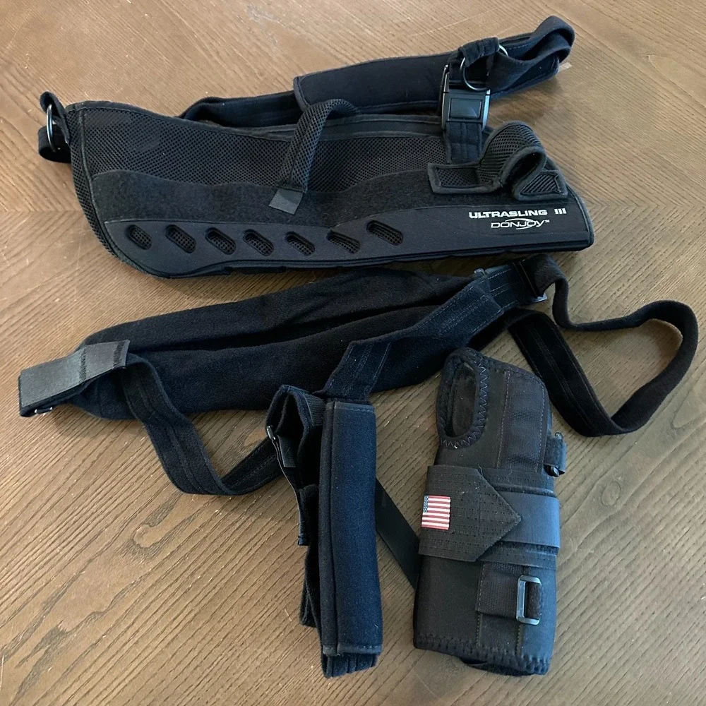 DONJOY ULTRASLING III Black Shoulder‎ Support Sling Brace Size XL